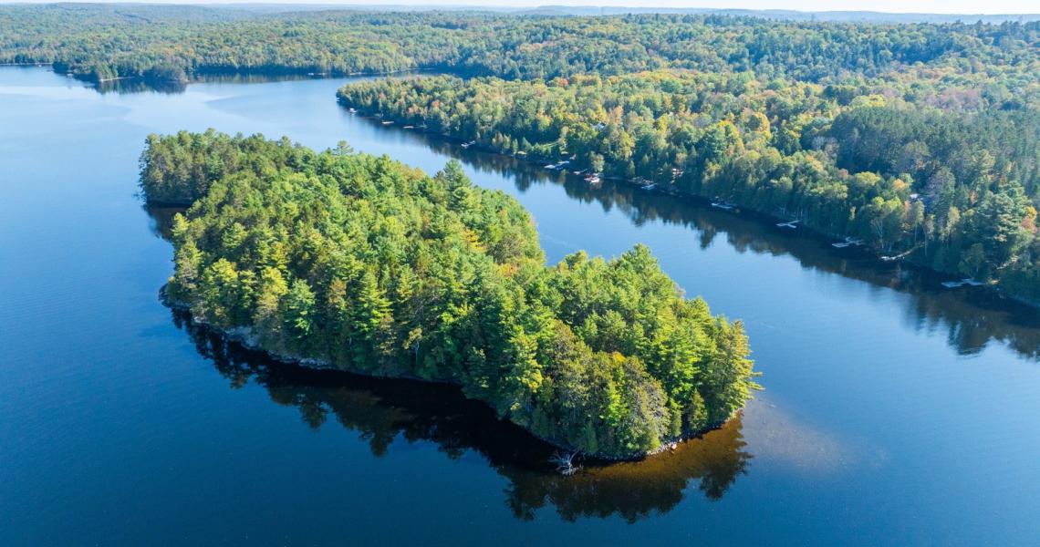 Brown Island, Soyers Lake, Minden
